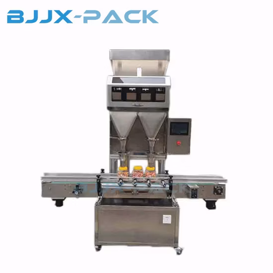 Línea de producción automática personalizable de máquinas de llenado de azúcar con pesaje de granos